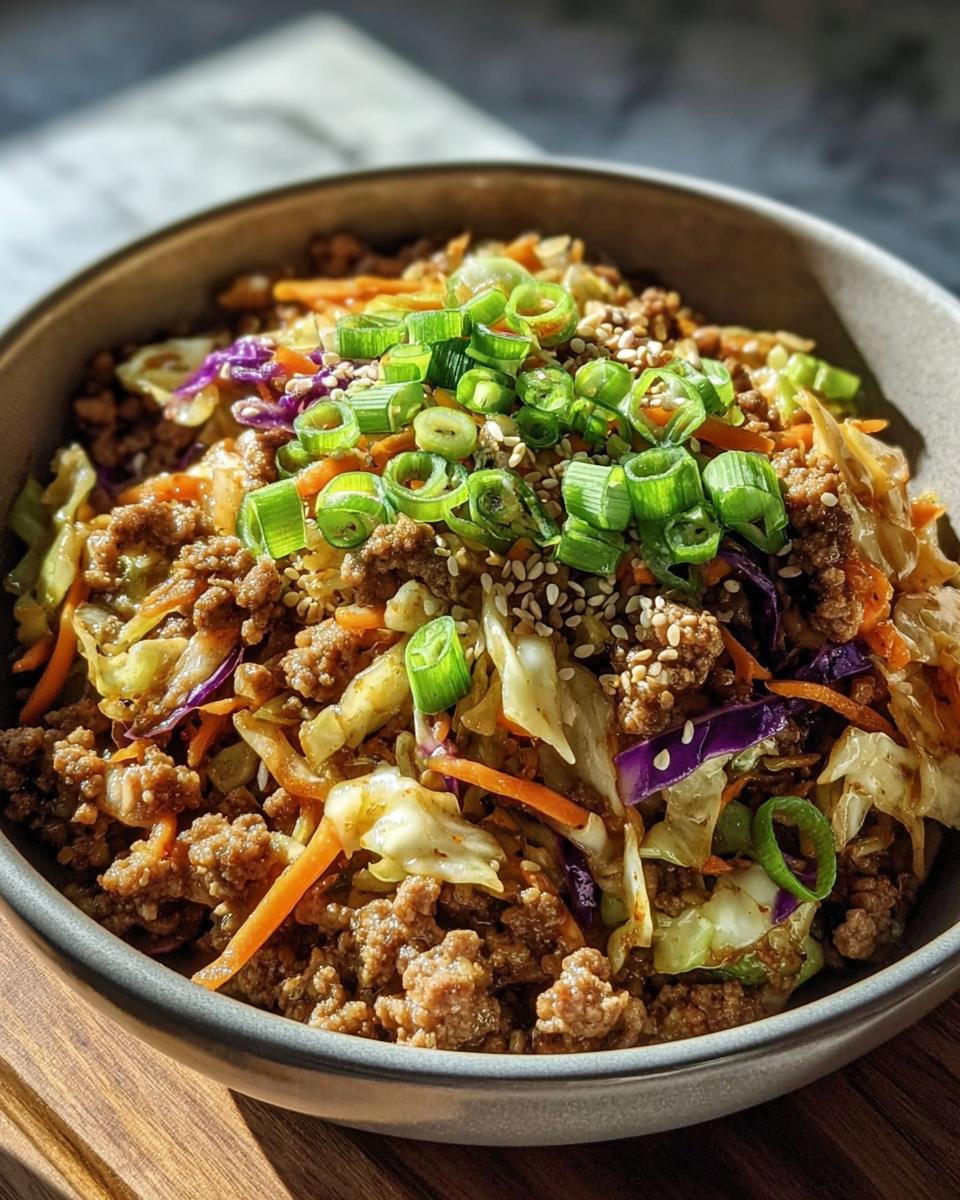 Egg Roll in a Bowl