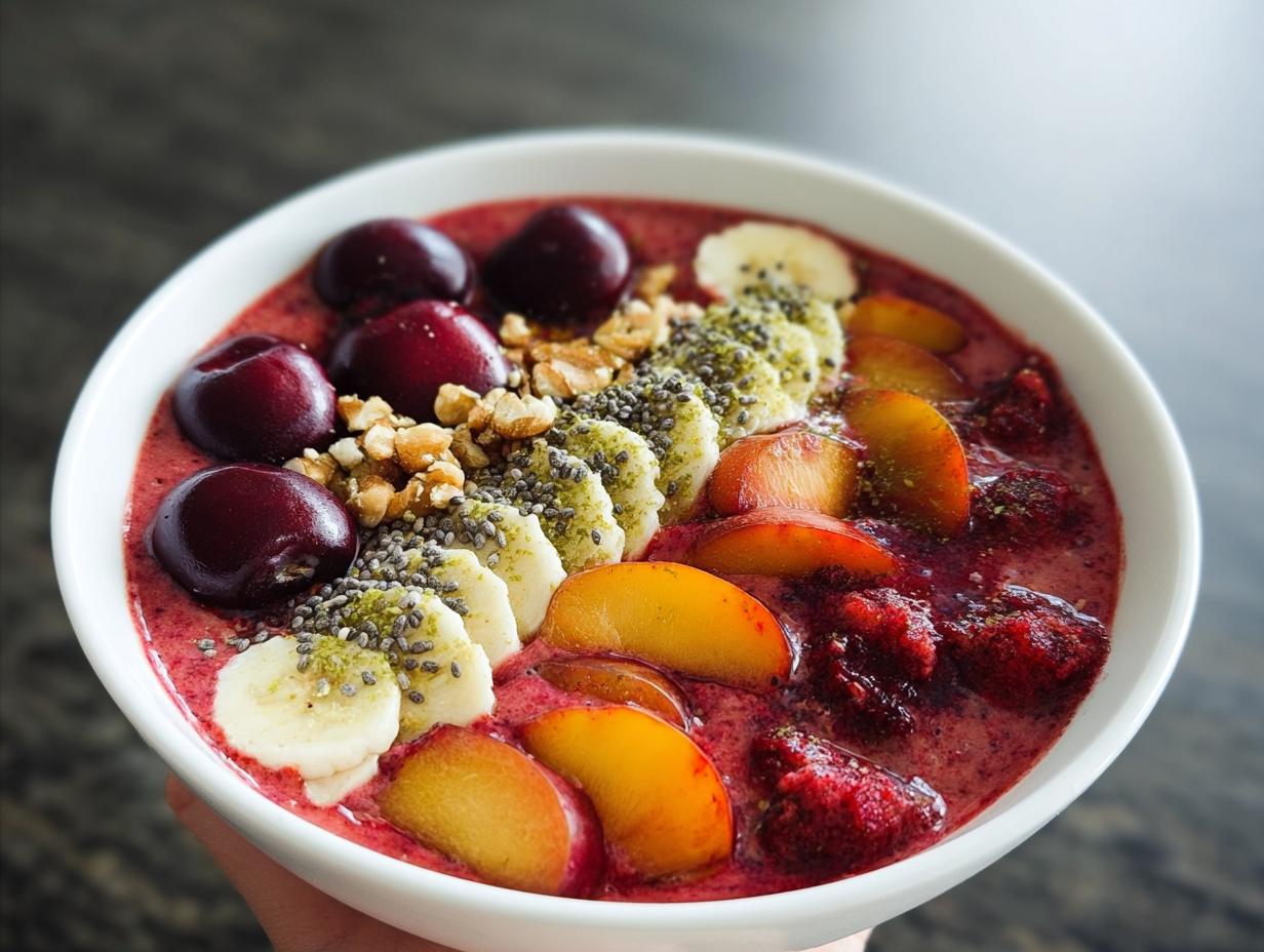 Fruit Smoothie Bowl - detail 1