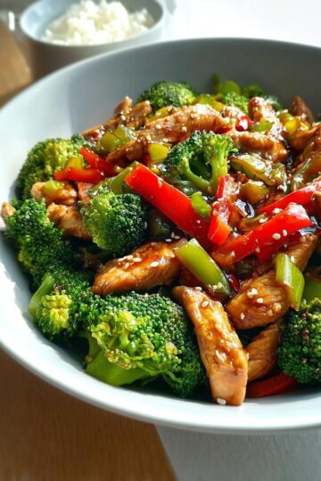 Garlic Ginger Chicken Stir-Fry