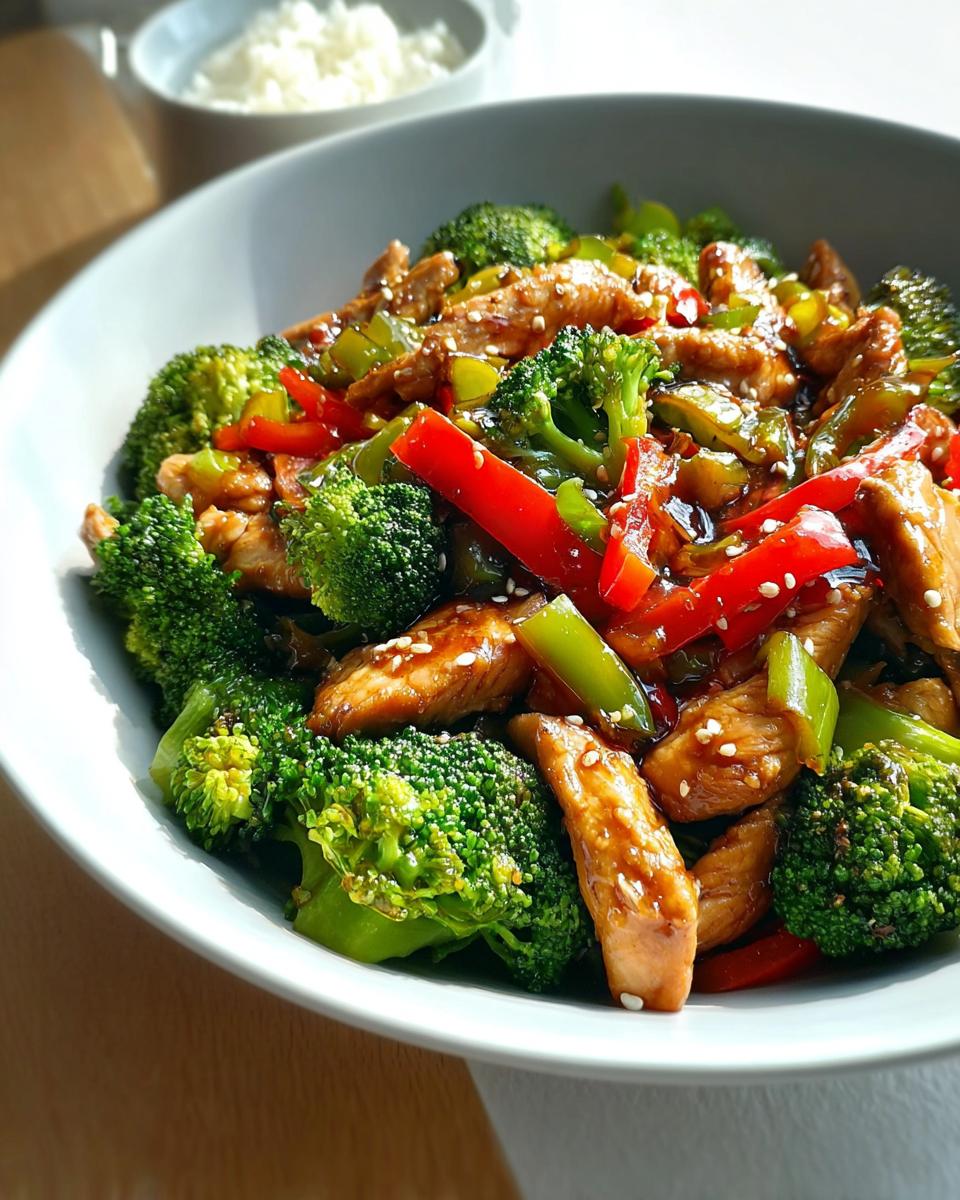 Garlic Ginger Chicken Stir-Fry