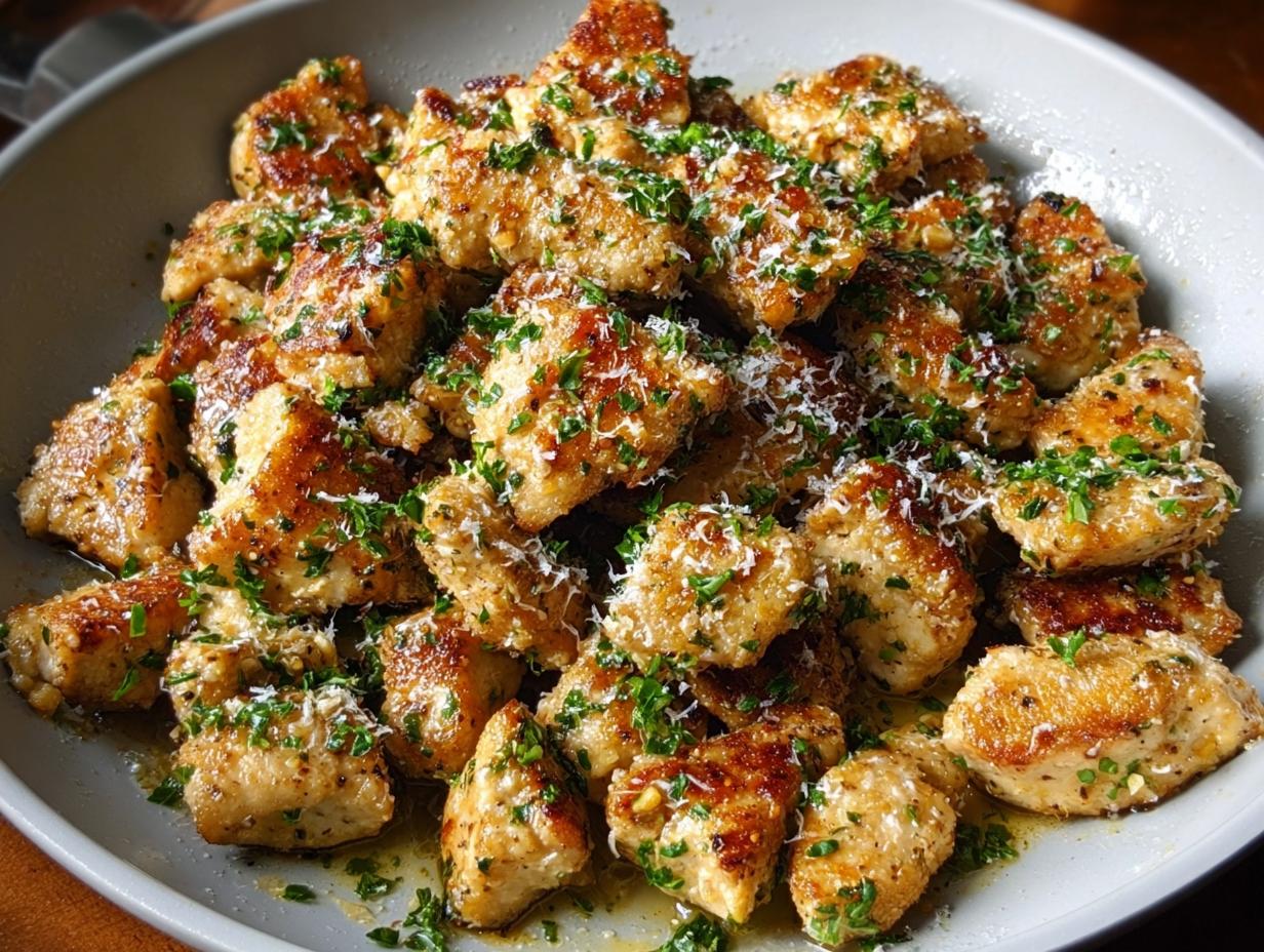 Garlic Parmesan Chicken Bites - detail 1