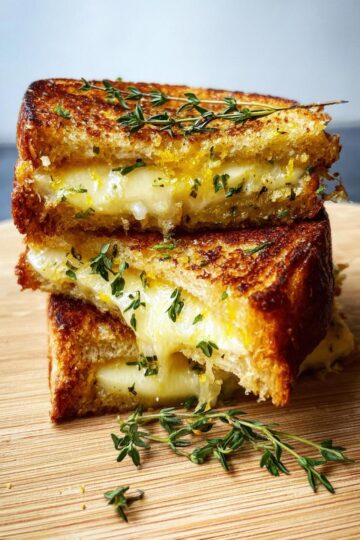 Gourmet Grilled Cheese Sandwich