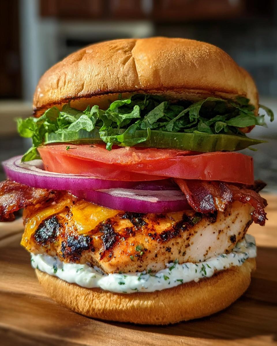 Grilled Chicken Sandwich Recipe - detail 1