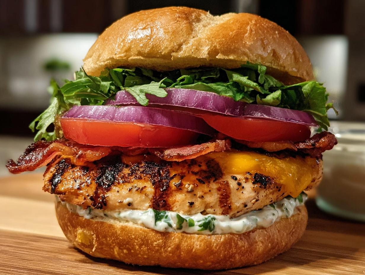 Grilled Chicken Sandwich Recipe