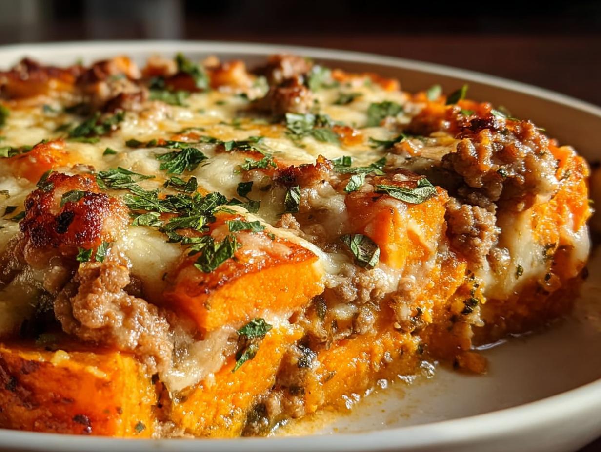 Ground Turkey Sweet Potato Bake - detail 1