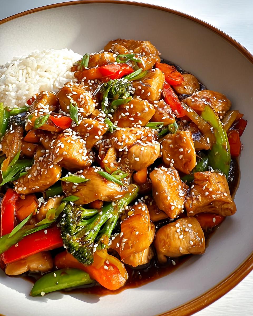 Honey Garlic Chicken Stir-Fry - detail 1