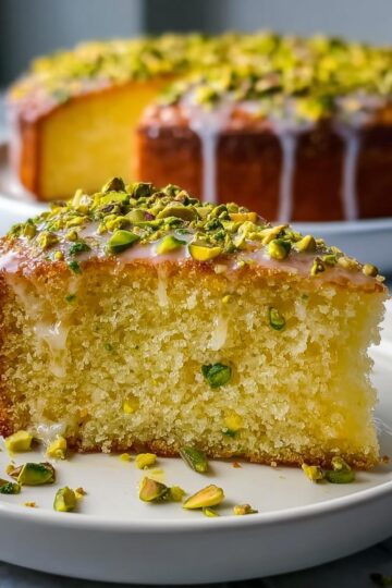 Irresistible Flourless Lemon Pistachio Cake — Easy Gluten-Free Dessert