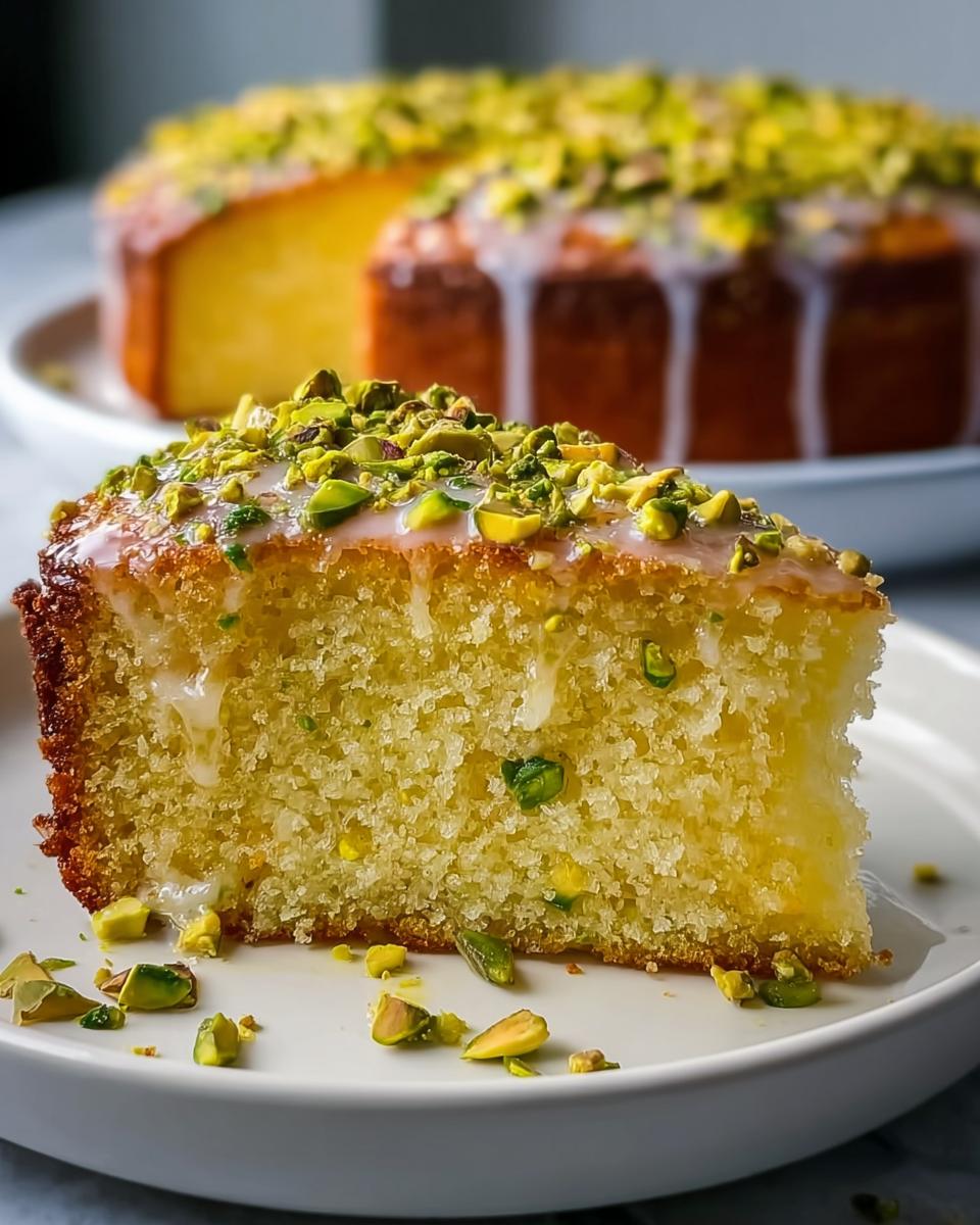 Irresistible Flourless Lemon Pistachio Cake — Easy Gluten-Free Dessert