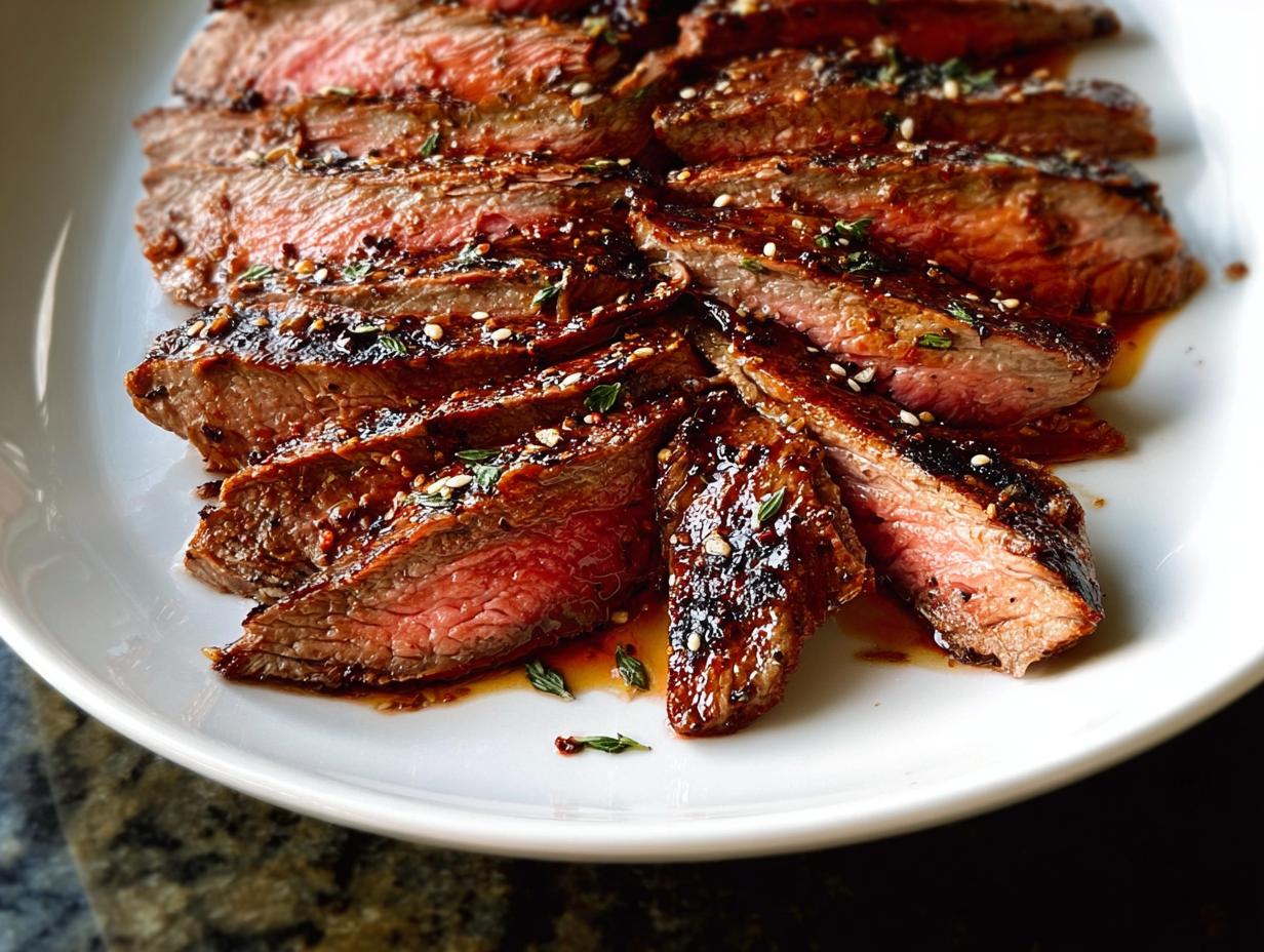 Keto Grilled Flank Steak - detail 1
