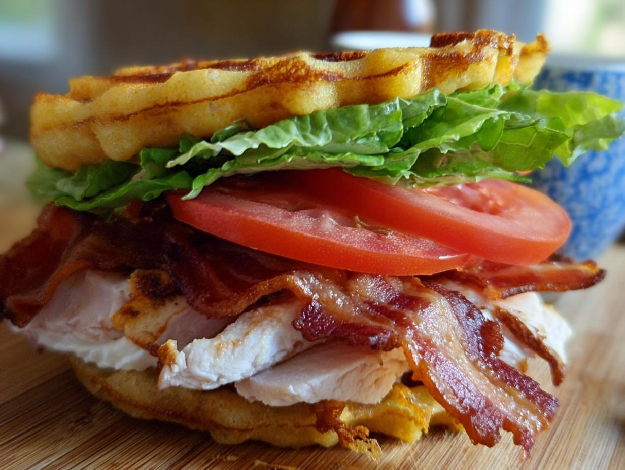 Keto Turkey Club Sandwich - detail 1