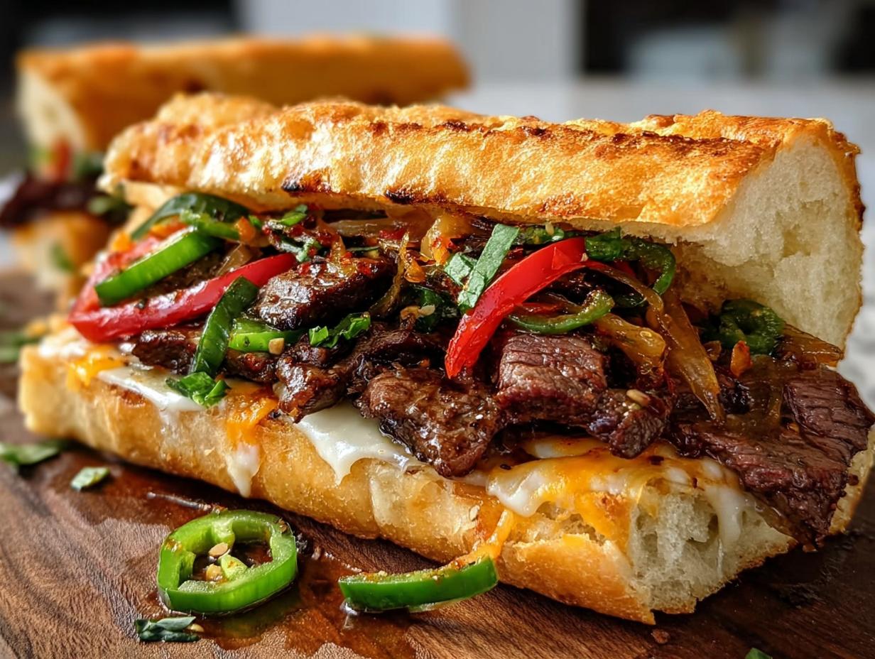 Korean Steak Sandwich - detail 1