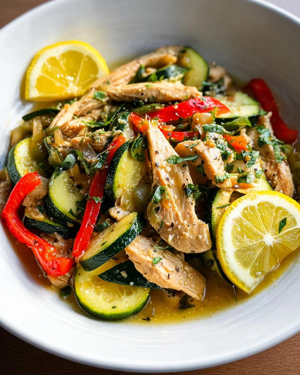 Lemon Garlic Chicken Stir-Fry - detail 1