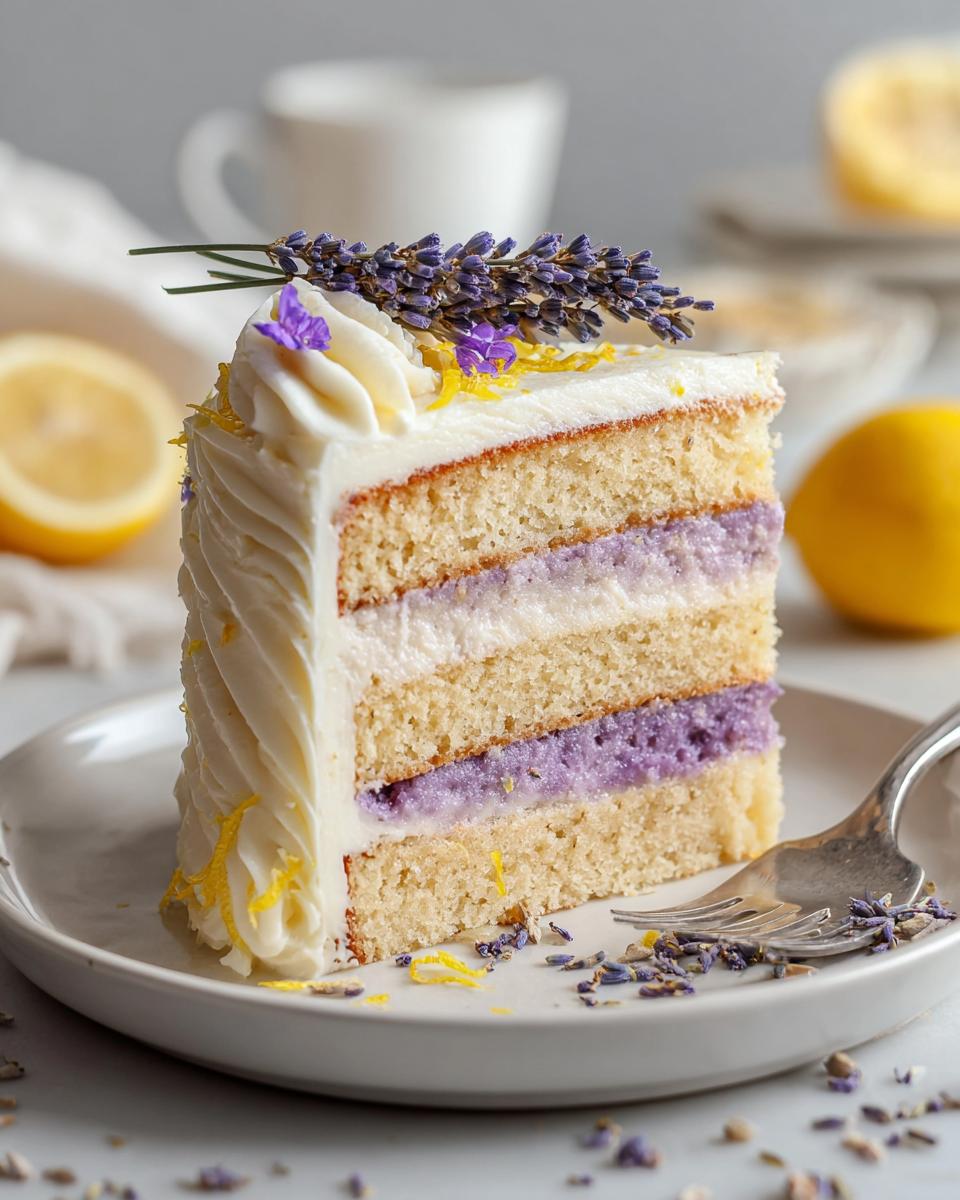 Lemon Lavender Cake