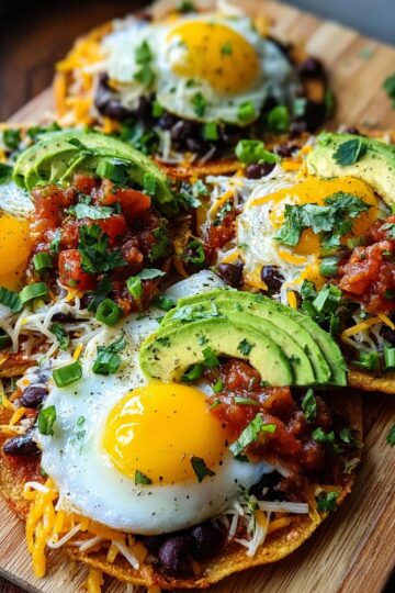 Loaded Breakfast Tostadas