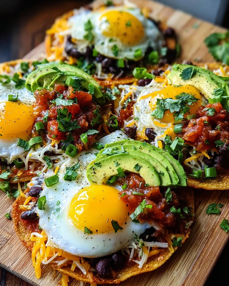 Loaded Breakfast Tostadas