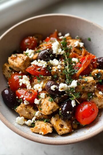 Mediterranean Chicken Stir-Fry