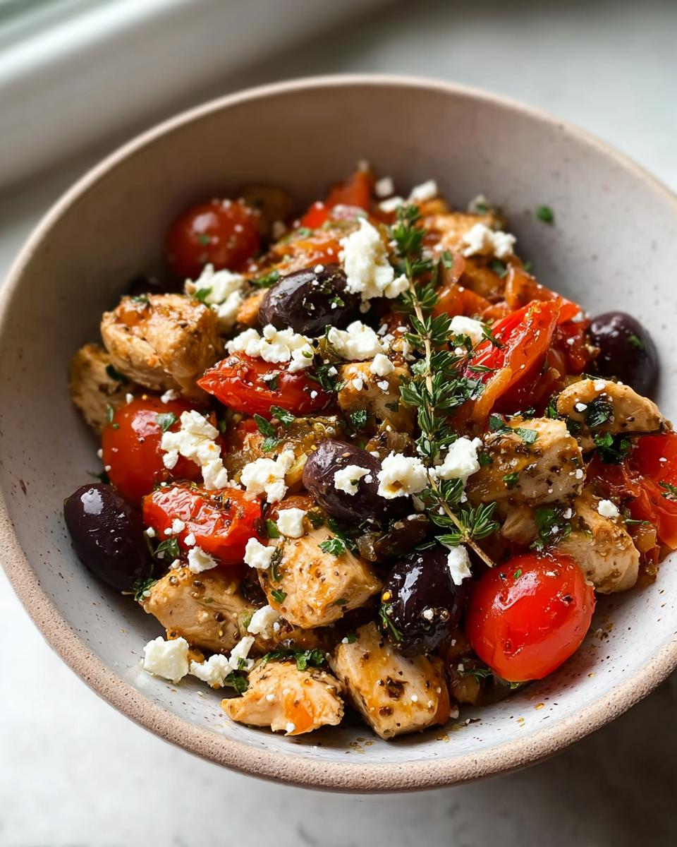 Mediterranean Chicken Stir-Fry