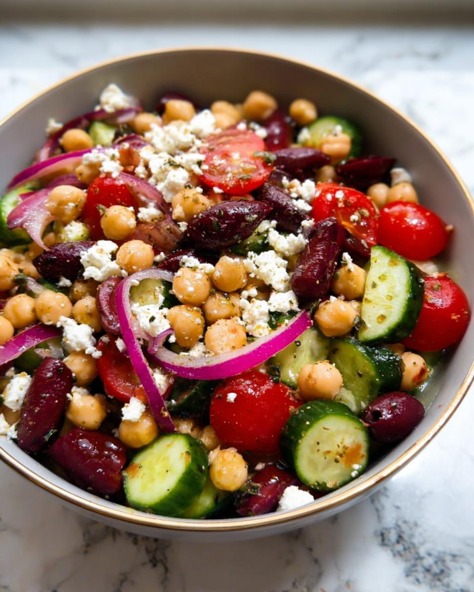 Mediterranean Dense Bean Salad - detail 1