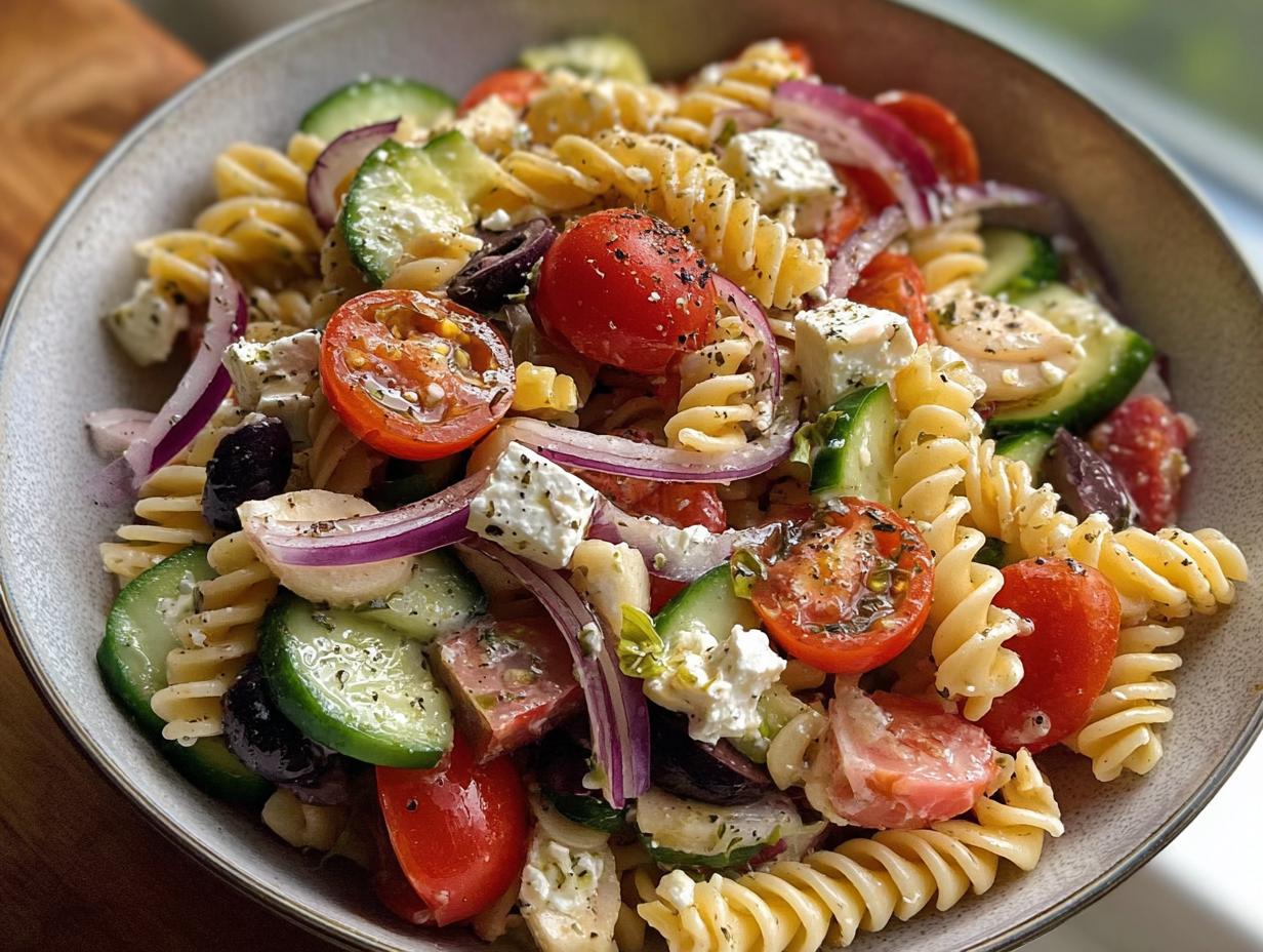 Mediterranean Pasta Salad - detail 1