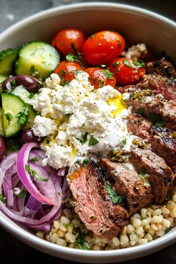 Mediterranean Steak Bowl