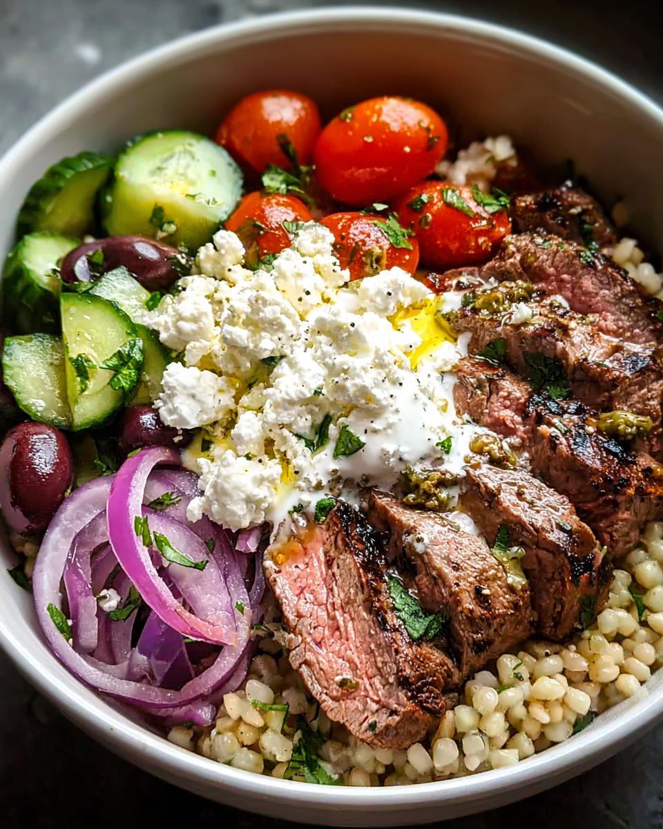 Mediterranean Steak Bowl