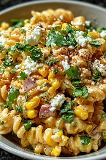 Mexican Street Corn Pasta Salad is a must-try dish