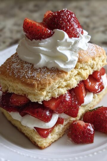 Moist Classic Strawberry Shortcake
