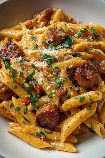One-Pot Spicy Sausage Pasta