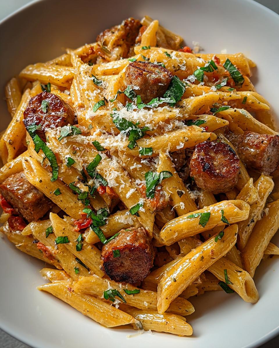 One-Pot Spicy Sausage Pasta