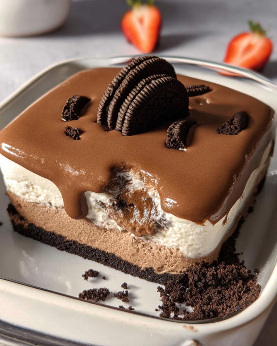 Oreo Chocolate Cream Dessert