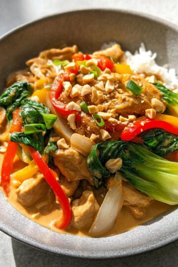 Peanut Chicken Stir-Fry