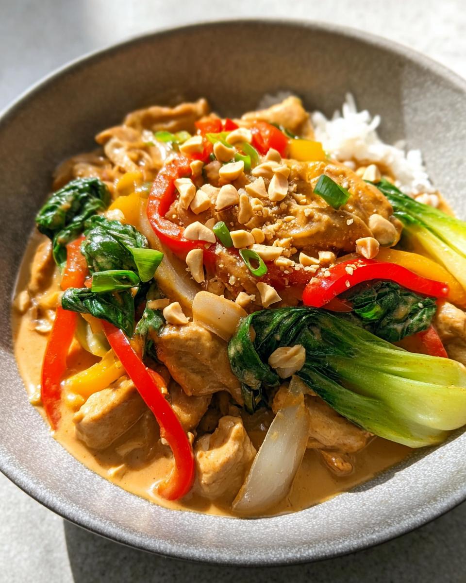 Peanut Chicken Stir-Fry