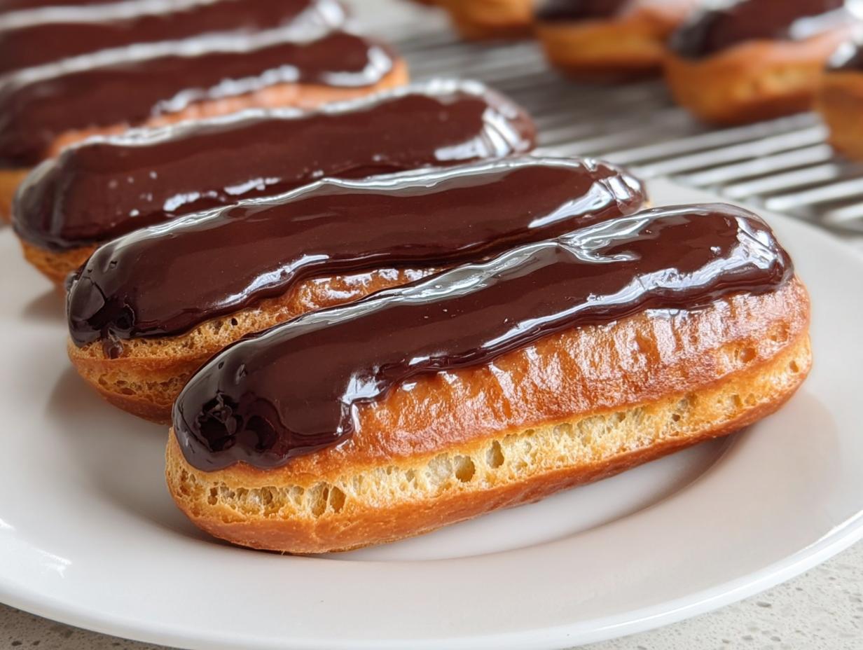 Perfect Classic Chocolate Eclairs