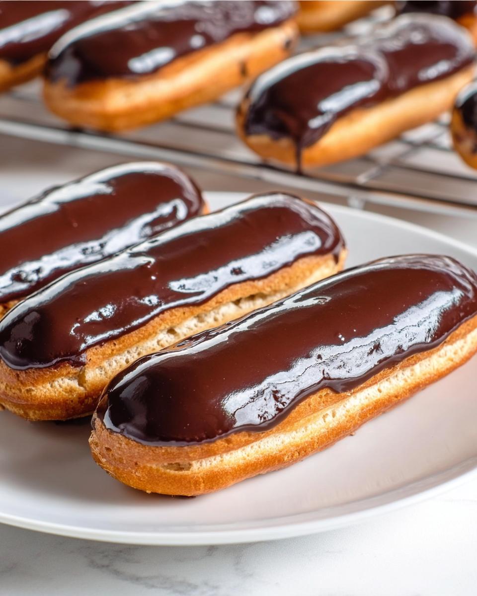 Perfect Classic Chocolate Eclairs