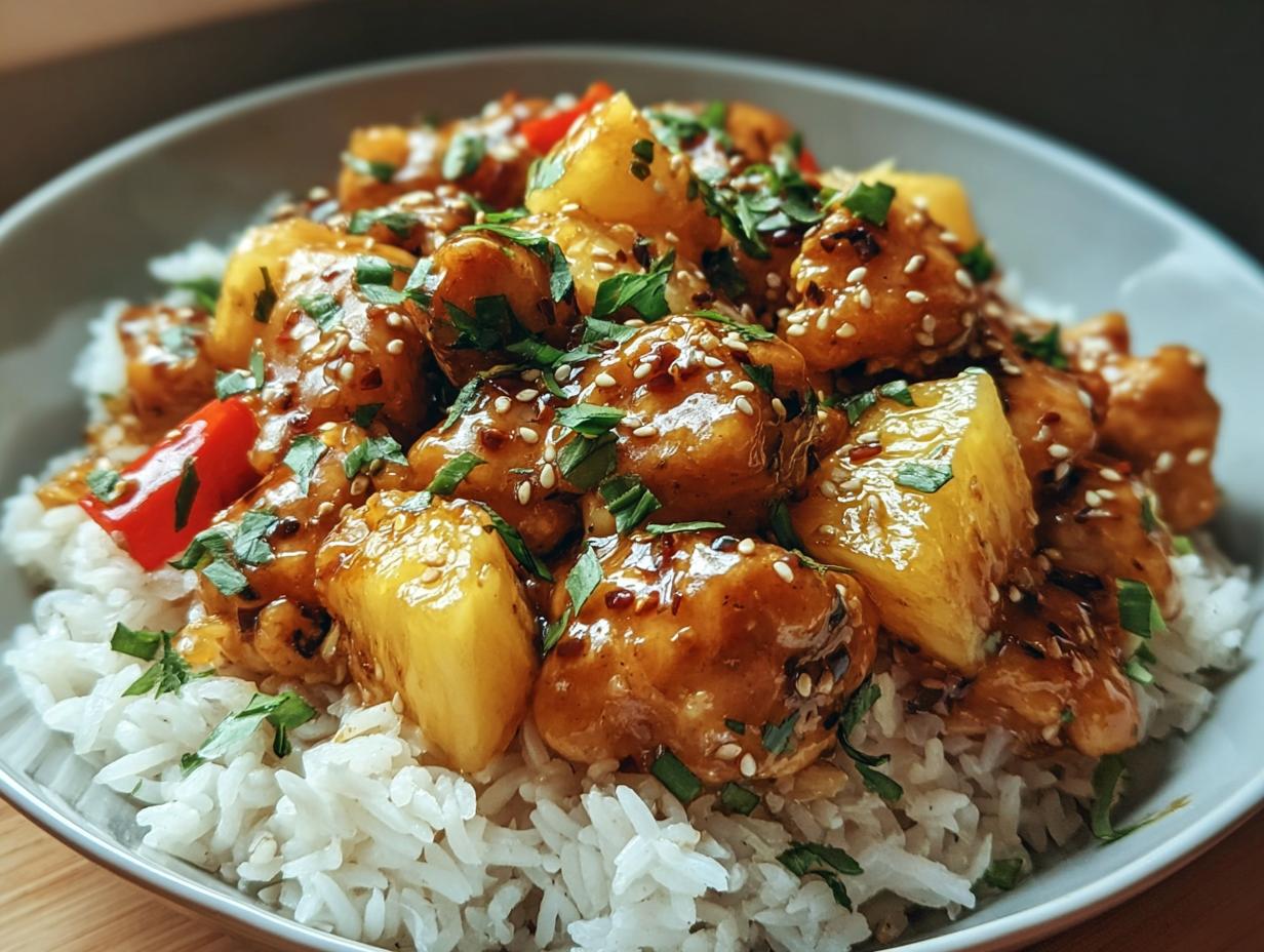 Pineapple Chicken and Rice: Sweet, Savory, Effortlessly Easy - detail 1