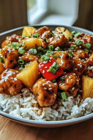 Pineapple Chicken and Rice: Sweet, Savory, Effortlessly Easy