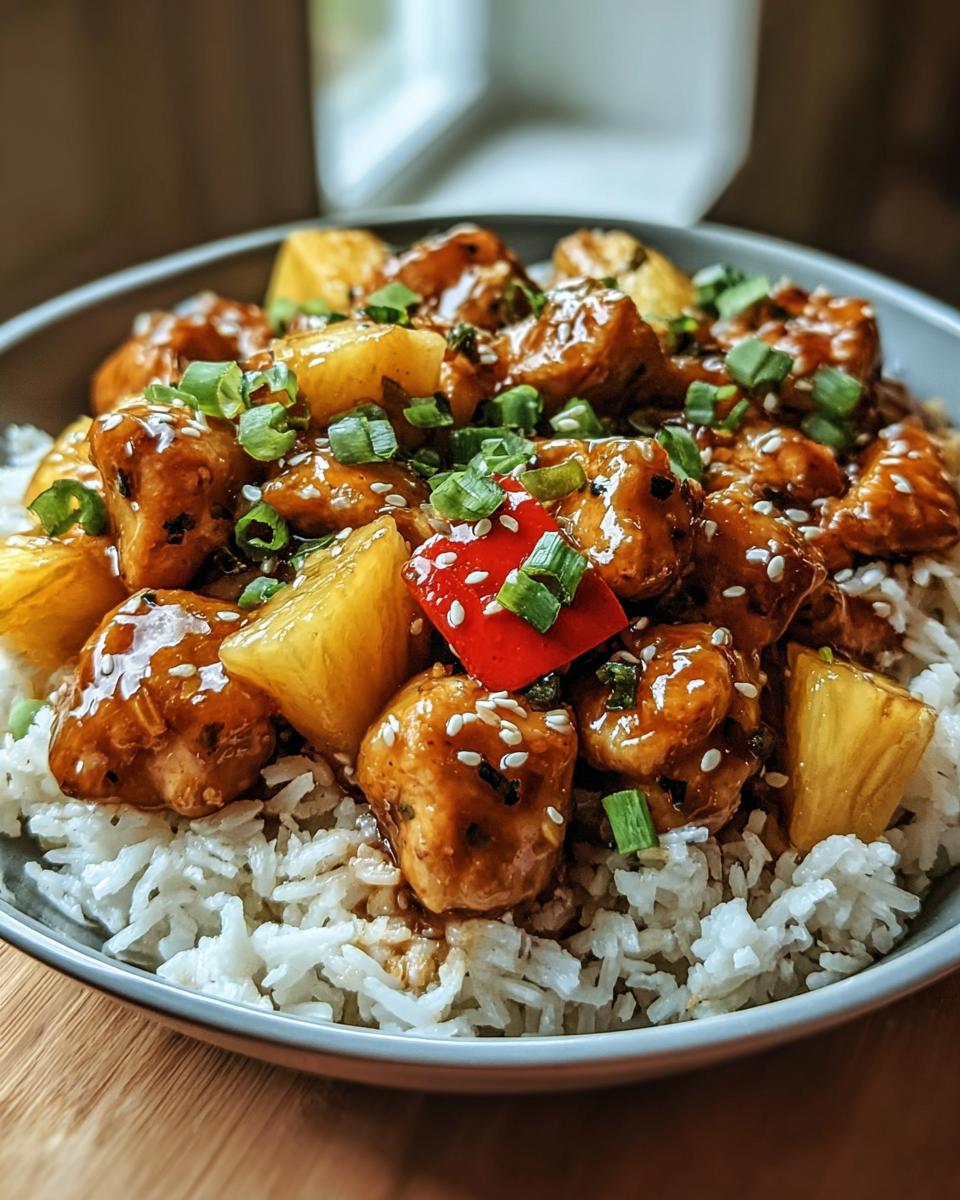 Pineapple Chicken and Rice: Sweet, Savory, Effortlessly Easy
