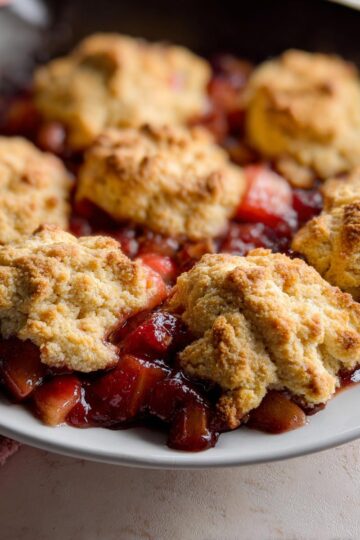 Rhubarb Cobbler