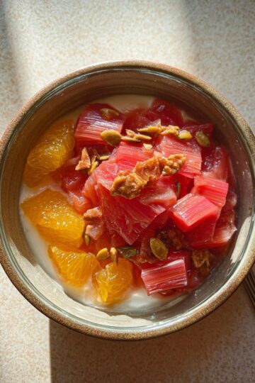Rhubarb Compote