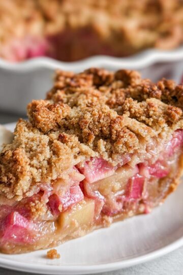 Rhubarb Custard Pie