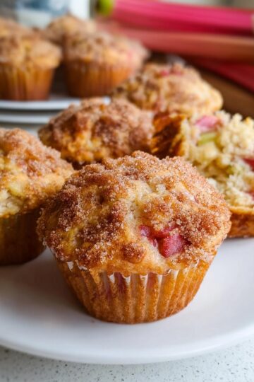 Rhubarb Muffins