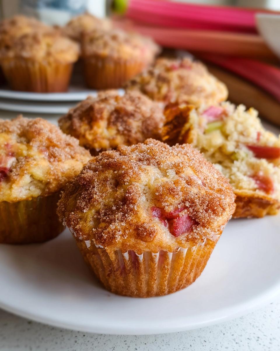 Rhubarb Muffins