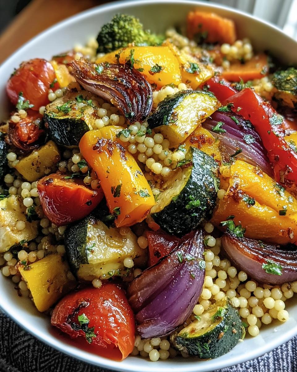 Roasted Vegetable Couscous - detail 1