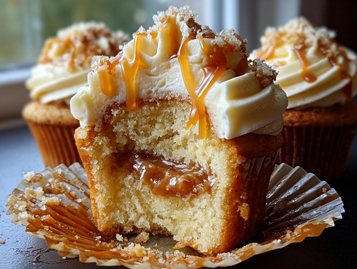 Salted Caramel Cupcakes