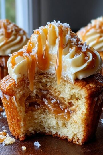 Salted Caramel Cupcakes