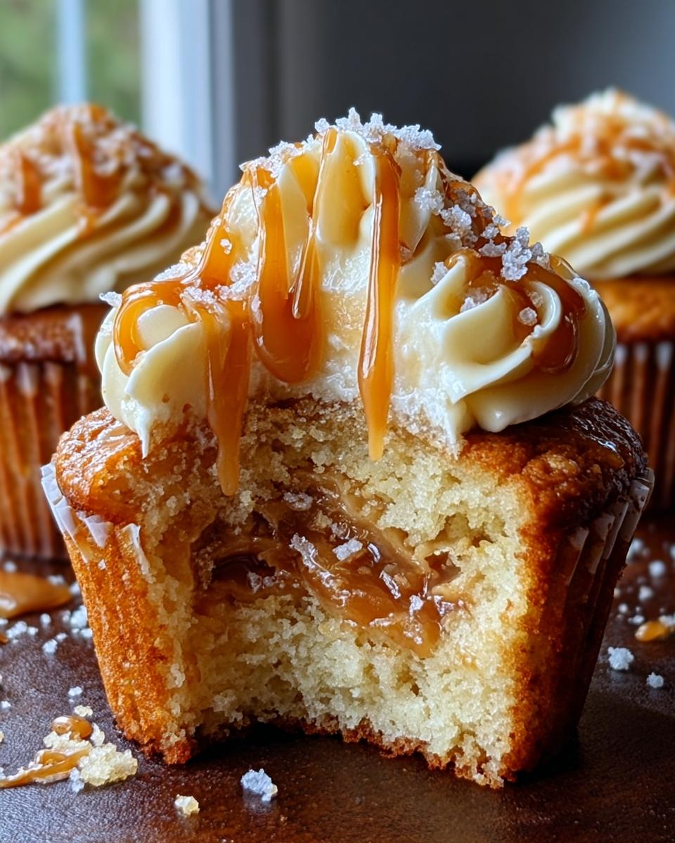Salted Caramel Cupcakes