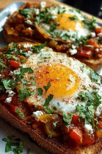 Shakshouka Toast