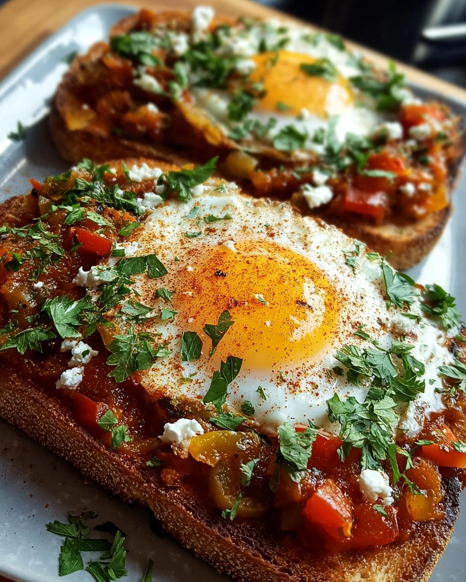 Shakshouka Toast