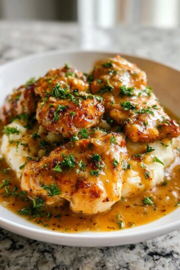 Slow Cooker Honey Mustard Chicken