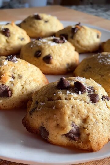 Soft and Fluffy Banana Bread Cookies